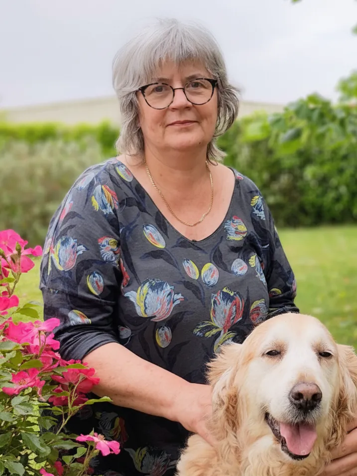 Nadine Larré, présidente et fondatrice de Chapatounes